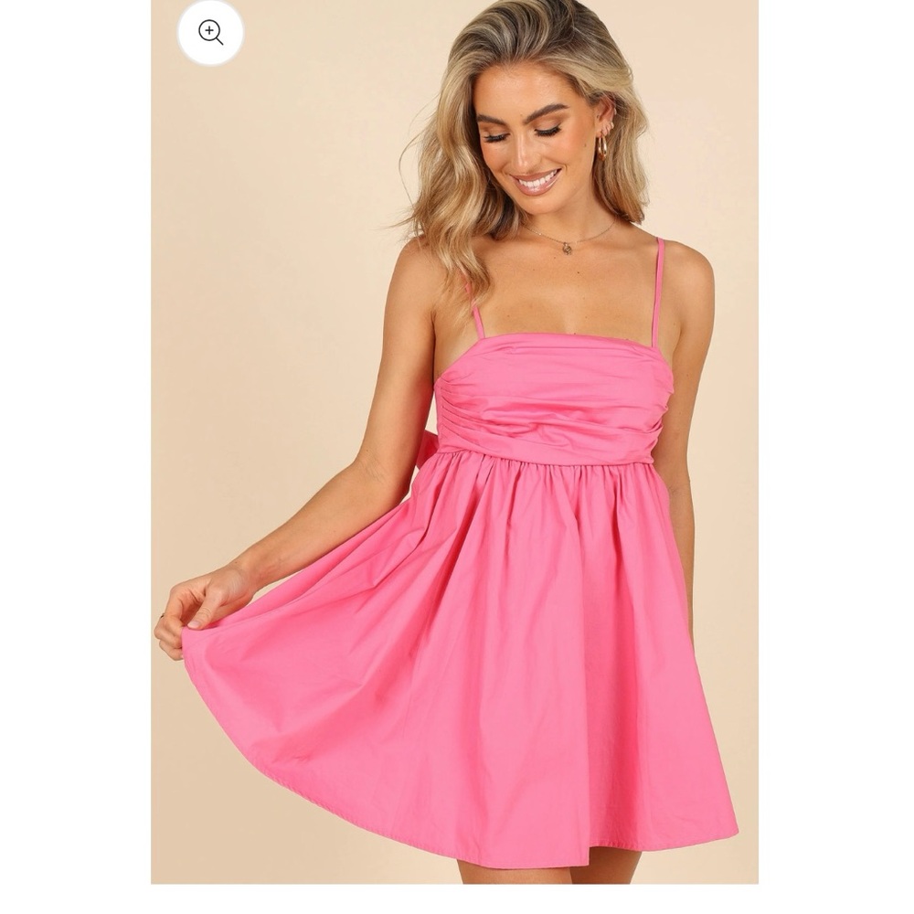 Petal & Pup Bright Pink Mini Dress
